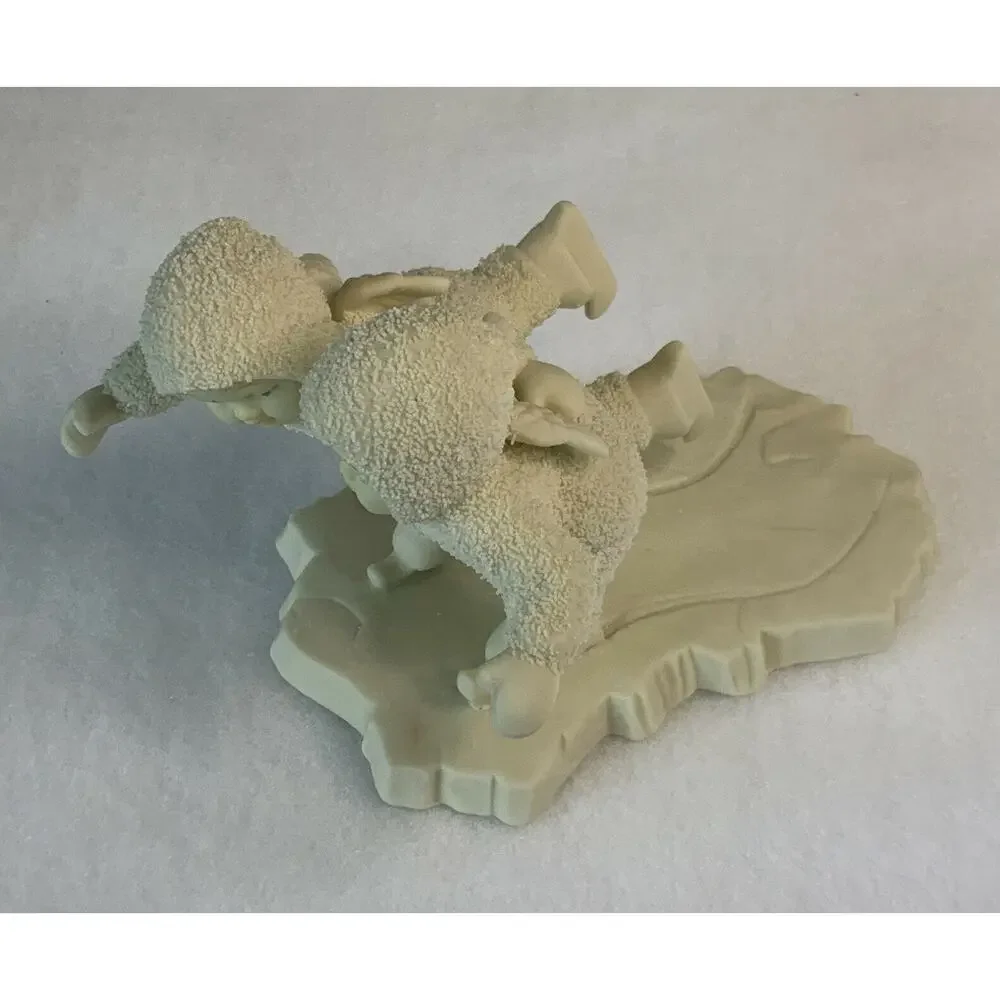 Dept 56 Snowbabies 'WE MAKE A GREAT PAIR' Figurine #68438 1993 Retired Vintage